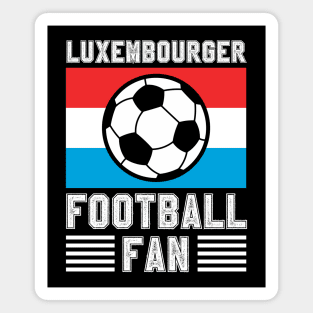 Luxembourg Football Fan Magnet